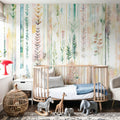Botanical Wall Mural Wallpaper - room preview 06