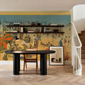 Winter Beach Postcard Mural Wallpaper - room preview 06
