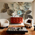 Floral Bliss Rose I Mural Wallpaper - room preview 06