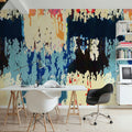 Digital Cascade Mural Wallpaper - room preview 06