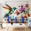 Hummingbird Dance Mural Wallpaper - room preview 06