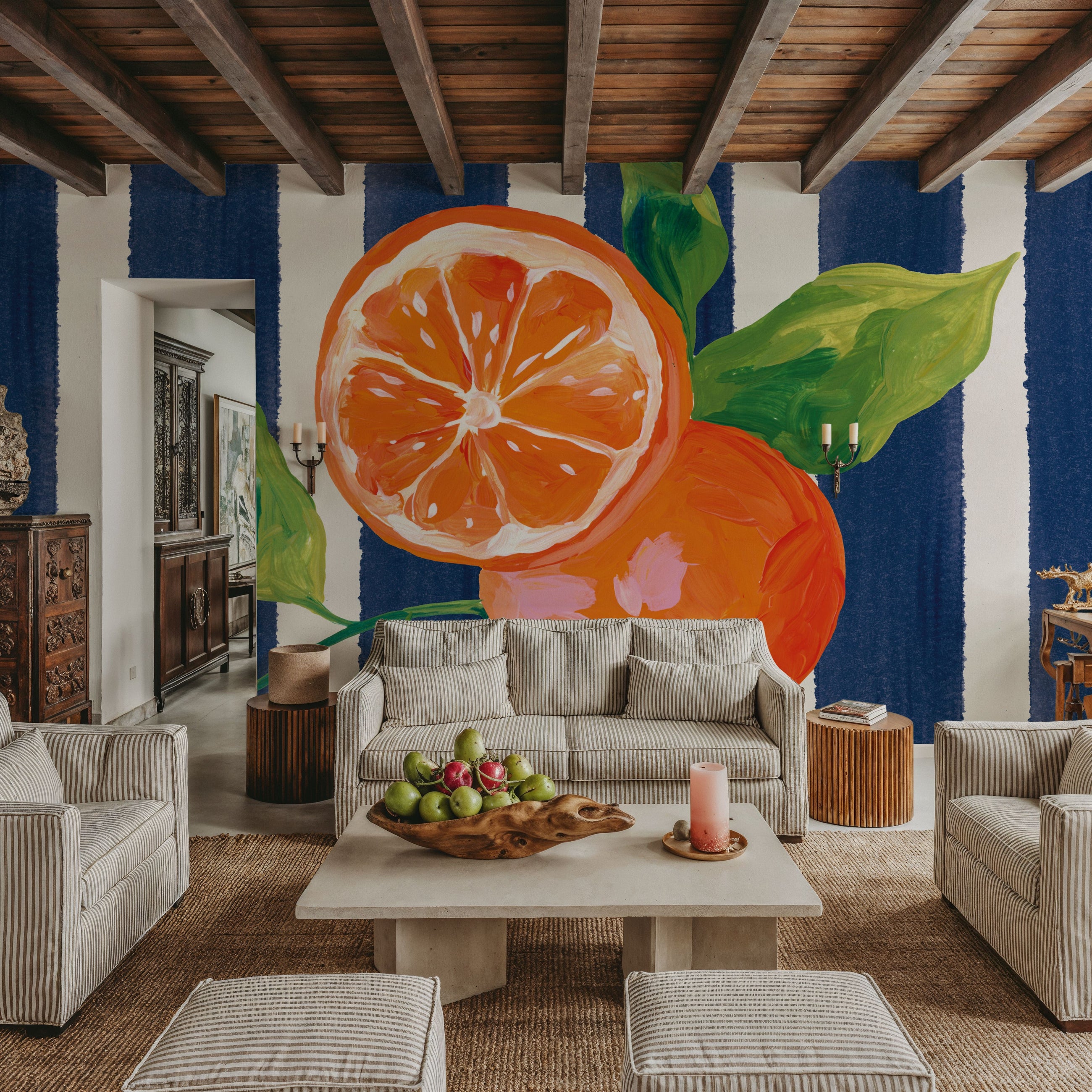 Bella Citrus II Mural Wallpaper