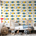 Madagascar Reef Mural Wallpaper - room preview 06
