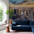 New York City Sunset Mural Wallpaper - room preview 06