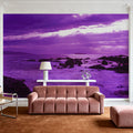 Purple Paradise Cove Mural Wallpaper - room preview 06