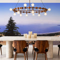 Coastal Highway Journey Gradient Mural Wallpaper - room preview 06