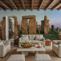 Ancient Stonehenge Circle Mural Wallpaper - room preview 06