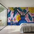 Dandilions Mural Wallpaper - room preview 06
