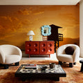 Los Olivos Beach Mural Wallpaper - room preview 06
