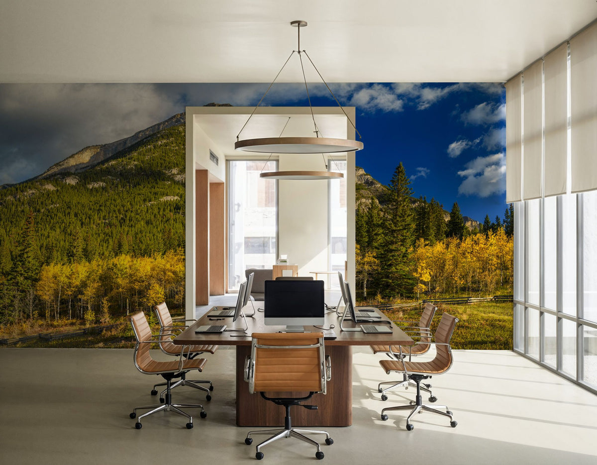 Grotto Mountain Mural Wallpaper - room preview 06