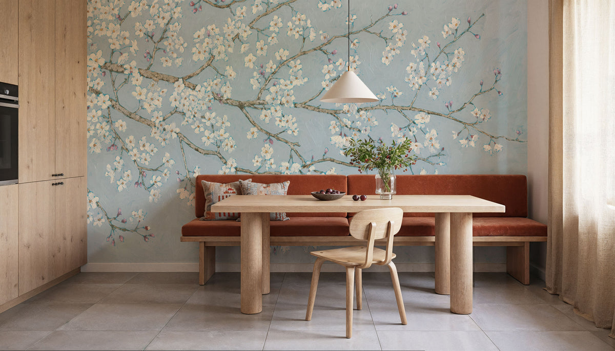 Apple Blossom Time Mural Wallpaper - room preview 06