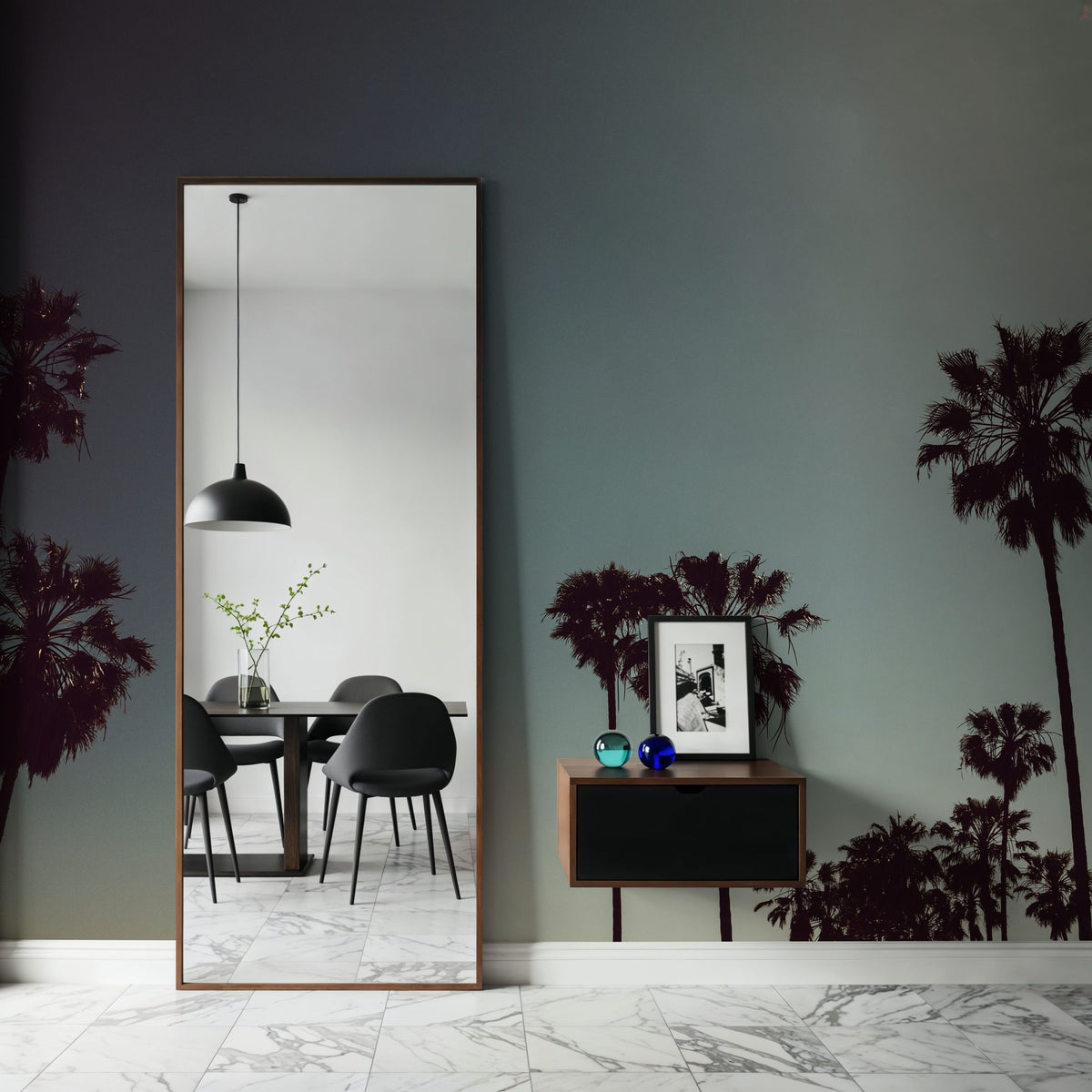 Venice Beach Mural Wallpaper - room preview 06