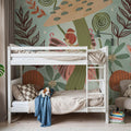 Floralscape Fairies III Mural Wallpaper - room preview 06