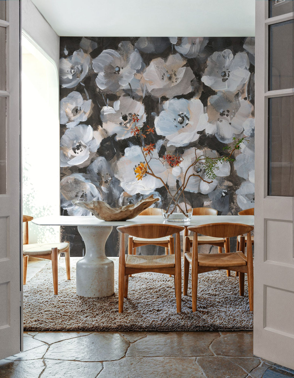 Malmo Blossoms Mural Wallpaper - room preview 06
