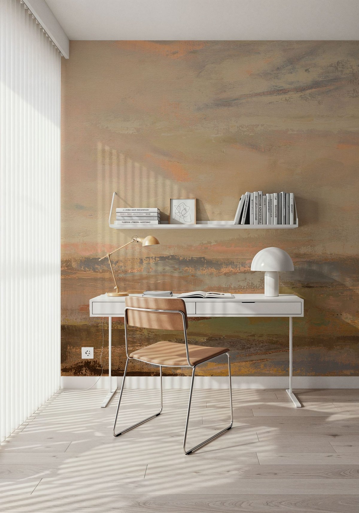 Countryside Sunrise Mural Wallpaper - room preview 06