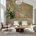 Northern Pacific Railroad Mural Wallpaper - room preview 06