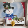 Main Street Christmas VII Mural Wallpaper - room preview 06