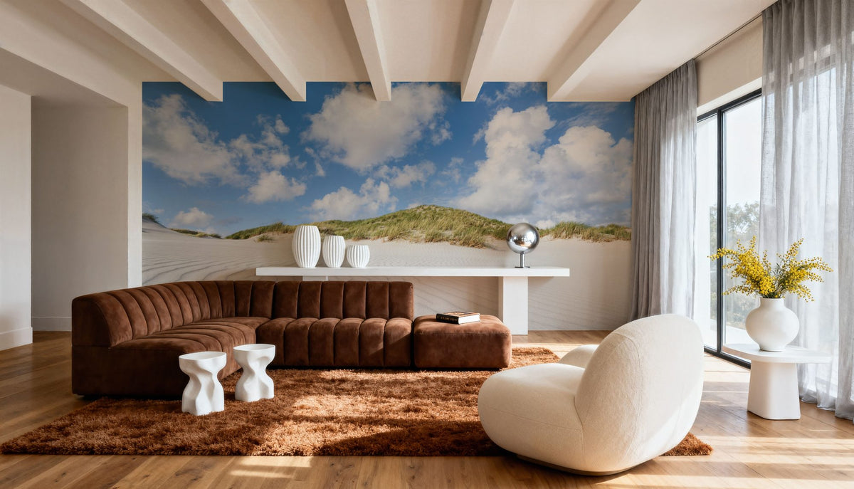 Sand Dune Macro Mural Wallpaper - room preview 06