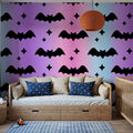 Twilight Bat Mural Wallpaper - room preview 06