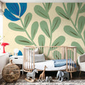 Botanical Bliss II Mural Wallpaper - room preview 06
