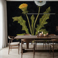 Vintage Dandelion Mural Wallpaper - room preview 06