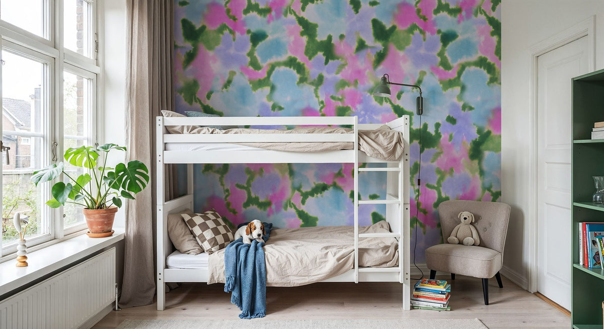 Cloud Burst Mural Wallpaper - room preview 06