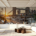Tower Bridge At Sunset Mural Wallpaper - room preview 06