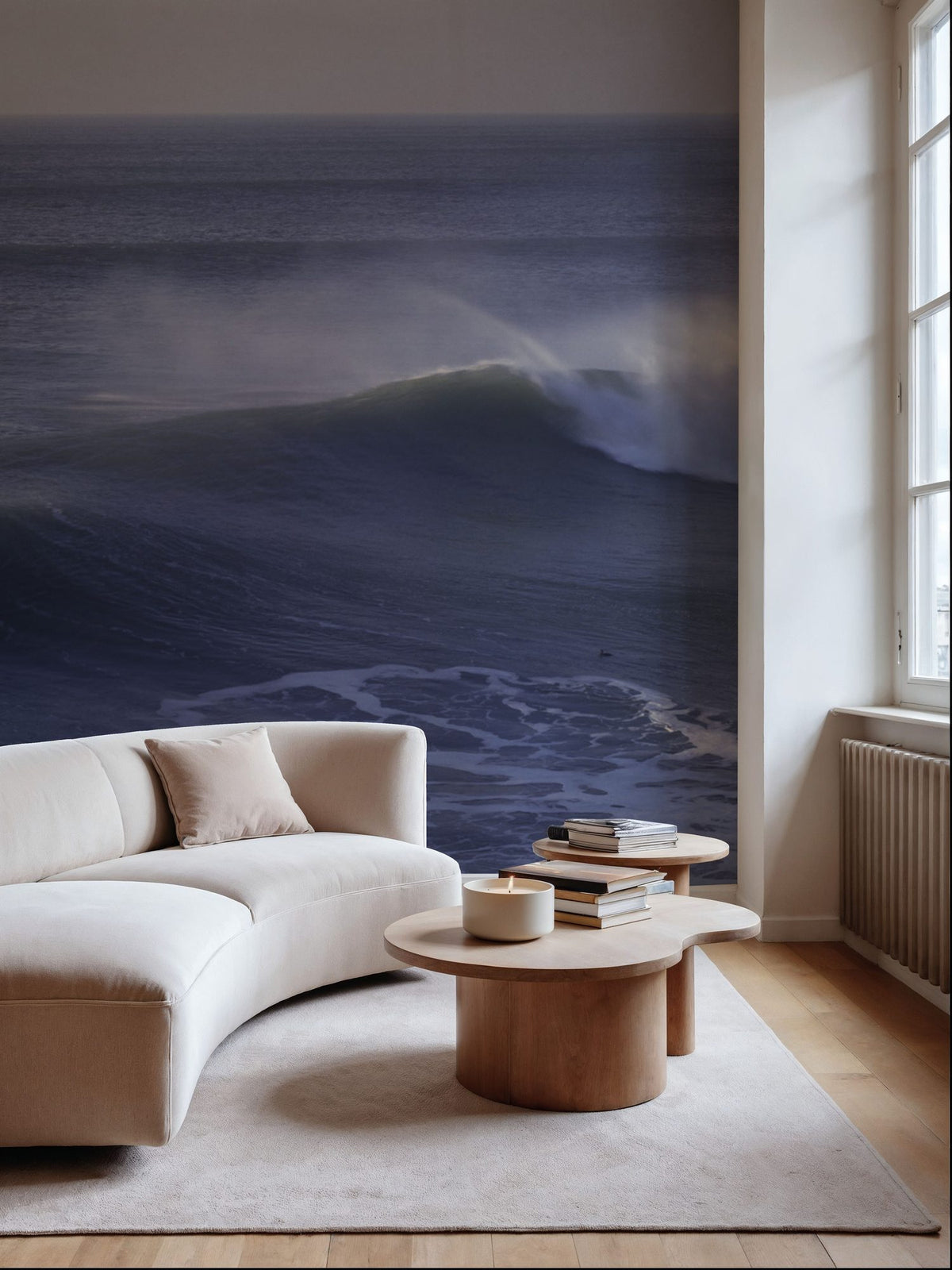 Coastal Power Mural Wallpaper - room preview 06