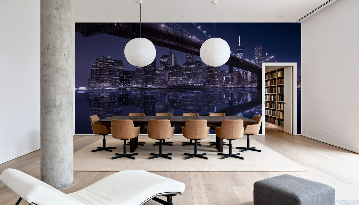 Gotham Sunset Mural Wallpaper - room preview 06