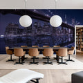 Gotham Sunset Mural Wallpaper - room preview 06
