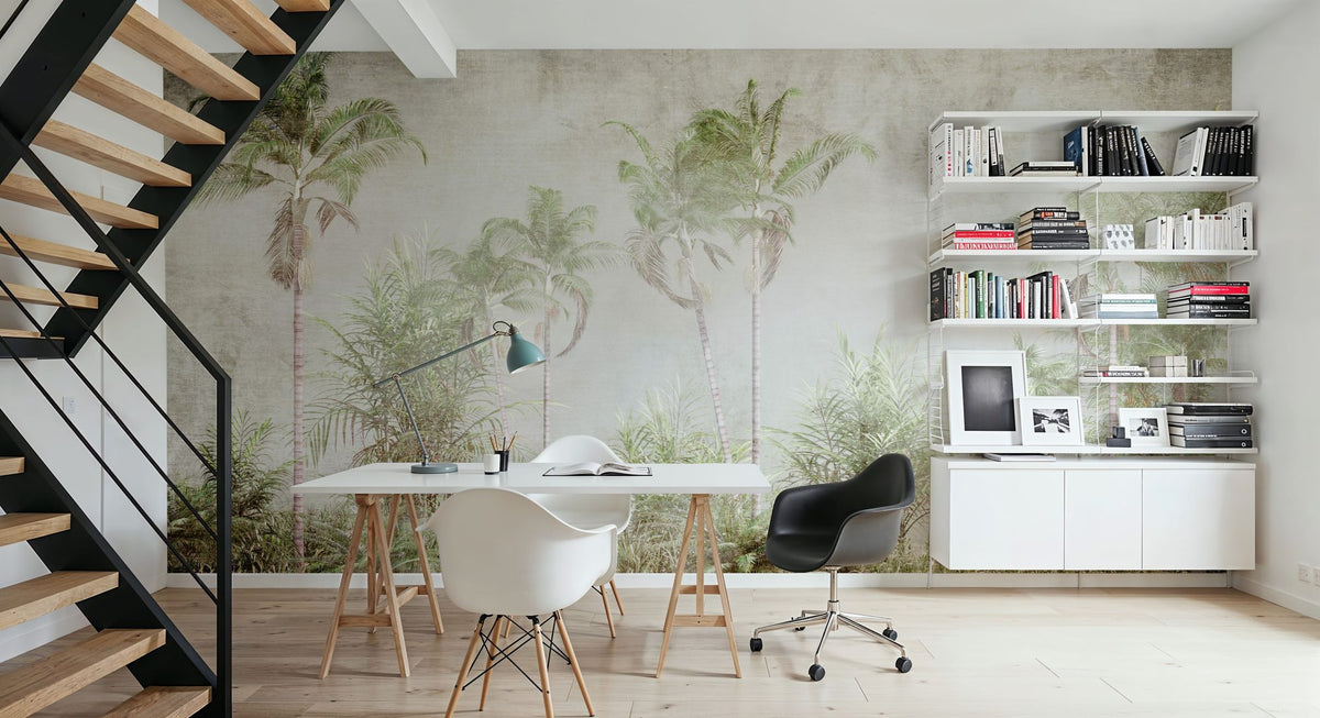 Antique Jungle Mural Wallpaper - room preview 06