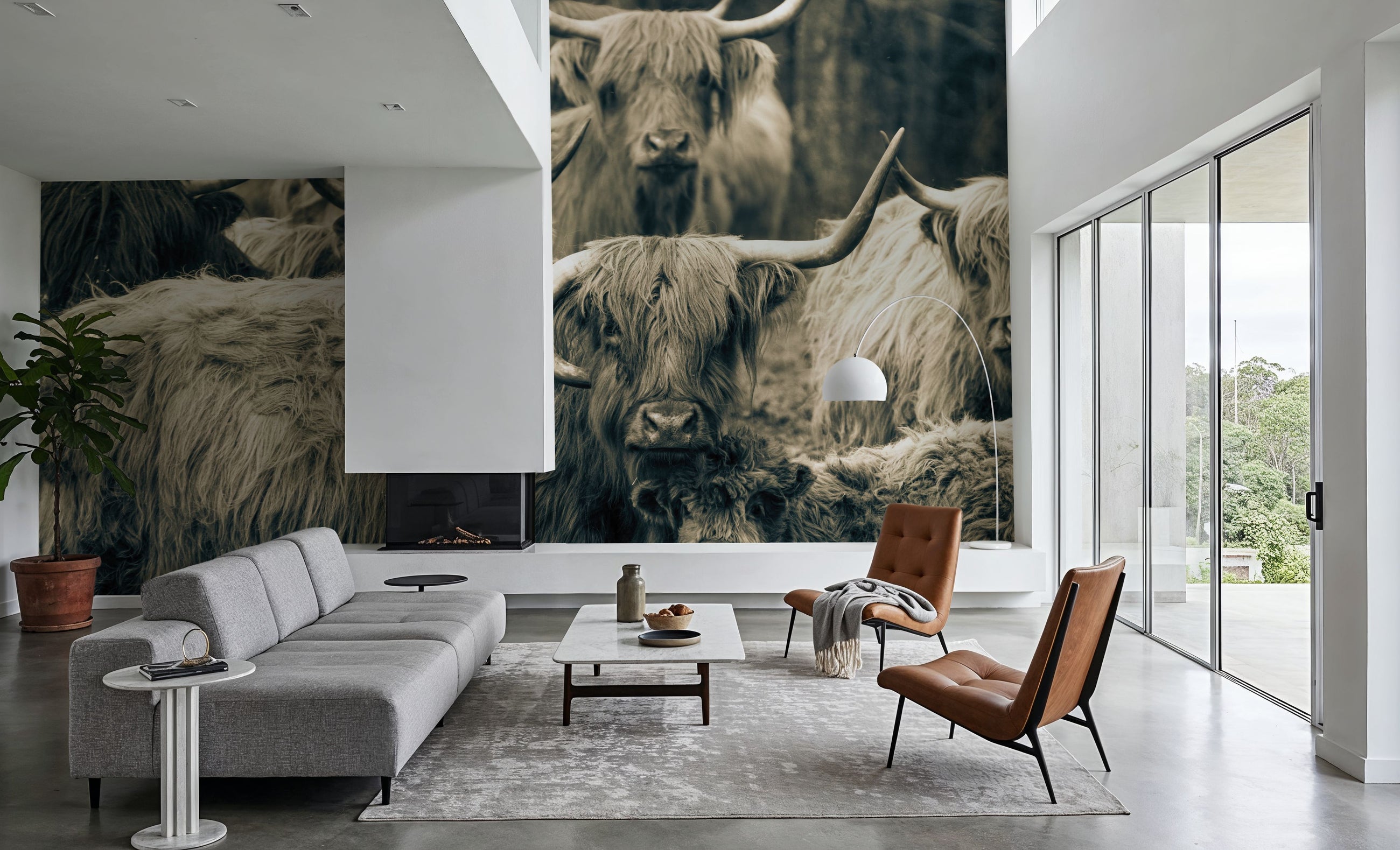 Family Portrait Mural Wallpaper