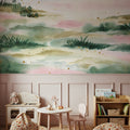 Midsummer Meadow IV Mural Wallpaper - room preview 06