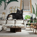 Urban Jungle Bath II Pet Mural Wallpaper - room preview 06