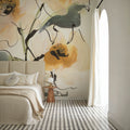Smooth Poppy I Mural Wallpaper - room preview 06