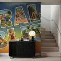 Greetings From Coral Gables Mural Wallpaper - room preview 06