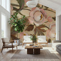 Garden Peonies I Mural Wallpaper - room preview 06