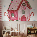 Pink Gingerbread II Mural Wallpaper - room preview 06