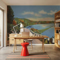 Fall Colors Mural Wallpaper - Neutral Tone - room preview 06