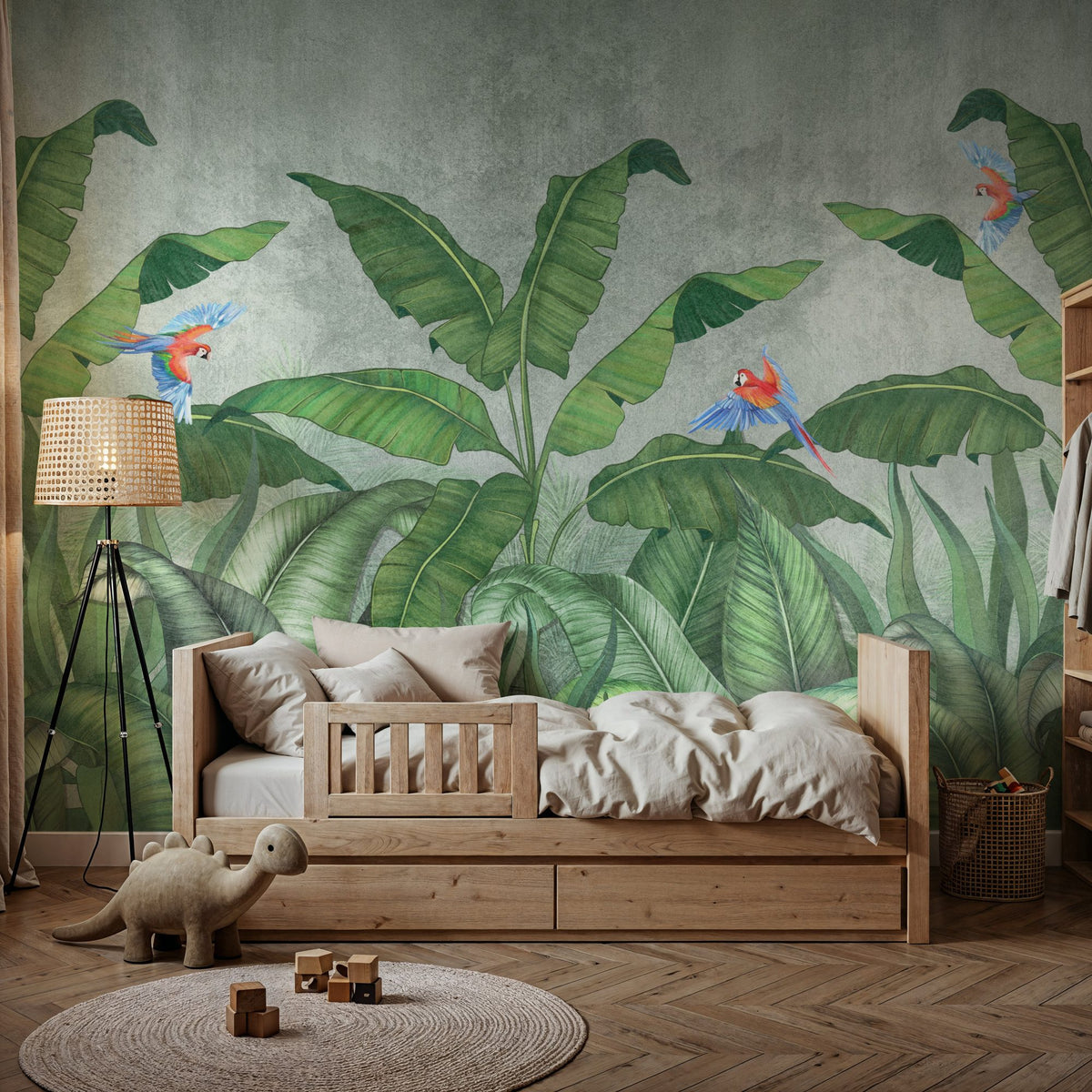 Rainforest Walk Mural Wallpaper - room preview 06