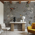 Garlands & Birds Mural Wallpaper - room preview 06
