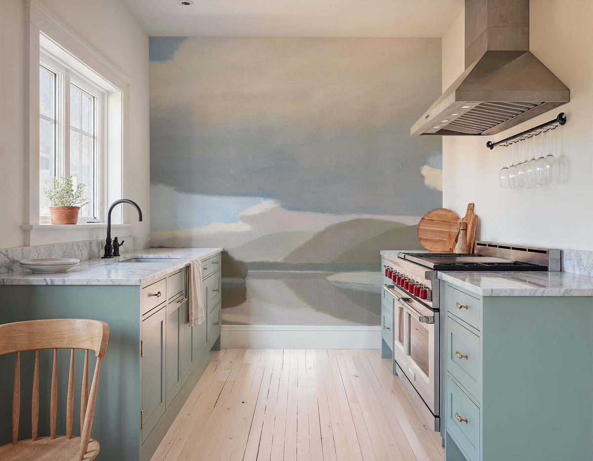 Mountain Reflections Mural Wallpaper - room preview 06