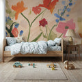 Wildflowers I Mural Wallpaper - room preview 06