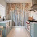Fall Birch Mural Wallpaper - room preview 06