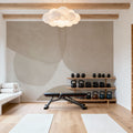 Embracing Shapes, Alpine Oat Mural Wallpaper - room preview 06