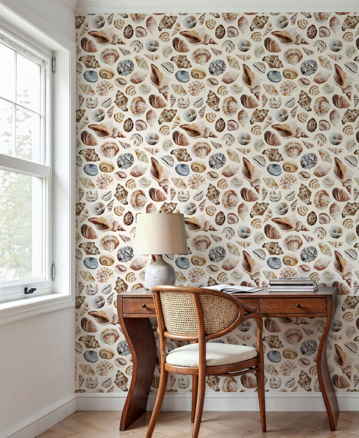 Beach Finds Mural Wallpaper - room preview 06