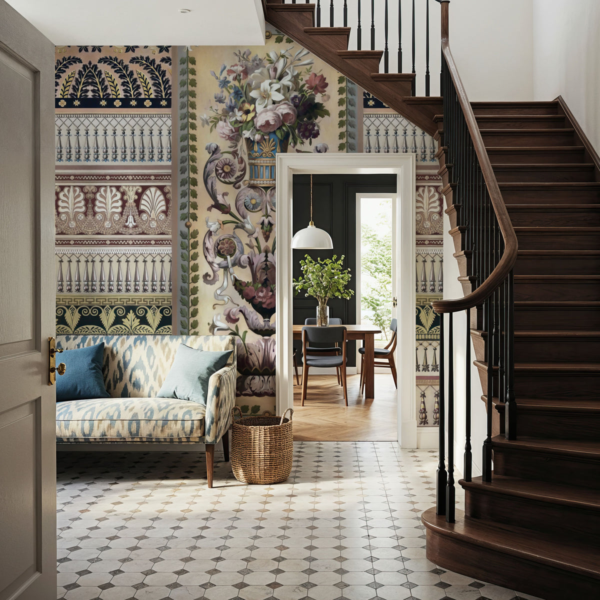 Flower Mountain, Multi Mural Wallpaper - room preview 06