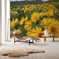 Methow Valley Wildflowers II Mural Wallpaper - room preview 06