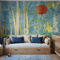Celestial Grove Mural Wallpaper - room preview 06