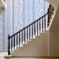 Blue Lines Mural Wallpaper - room preview 06